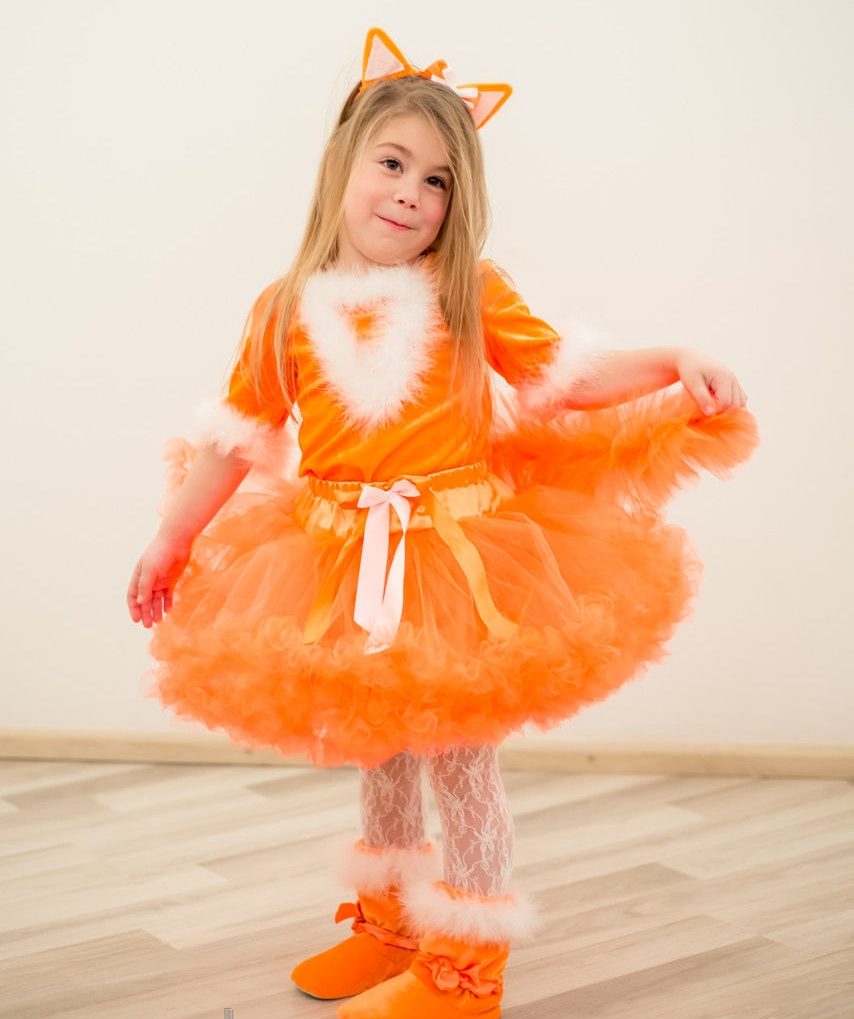 christmas costume for girl fox