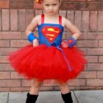 costume de noël pour fille superman