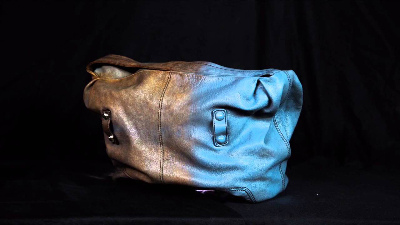 repainting leather bag