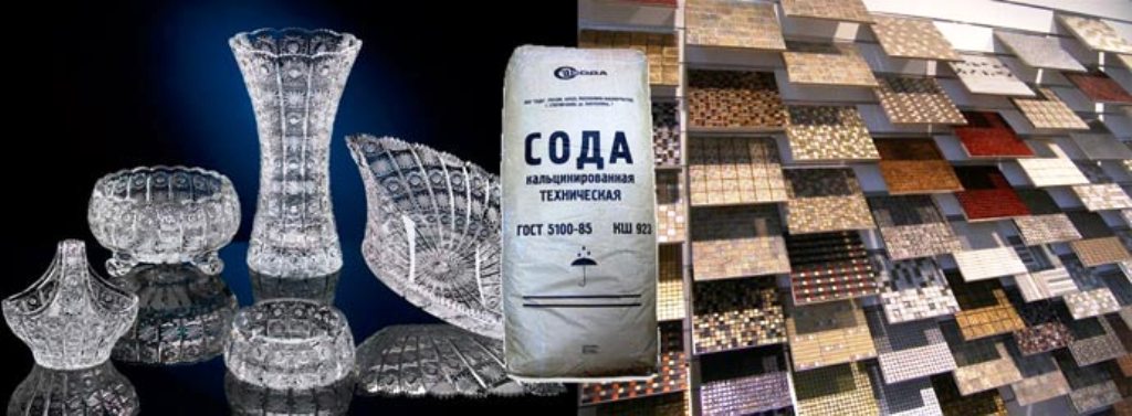 the use of soda ash in the production