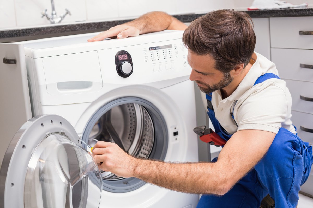 washing machine repair photos