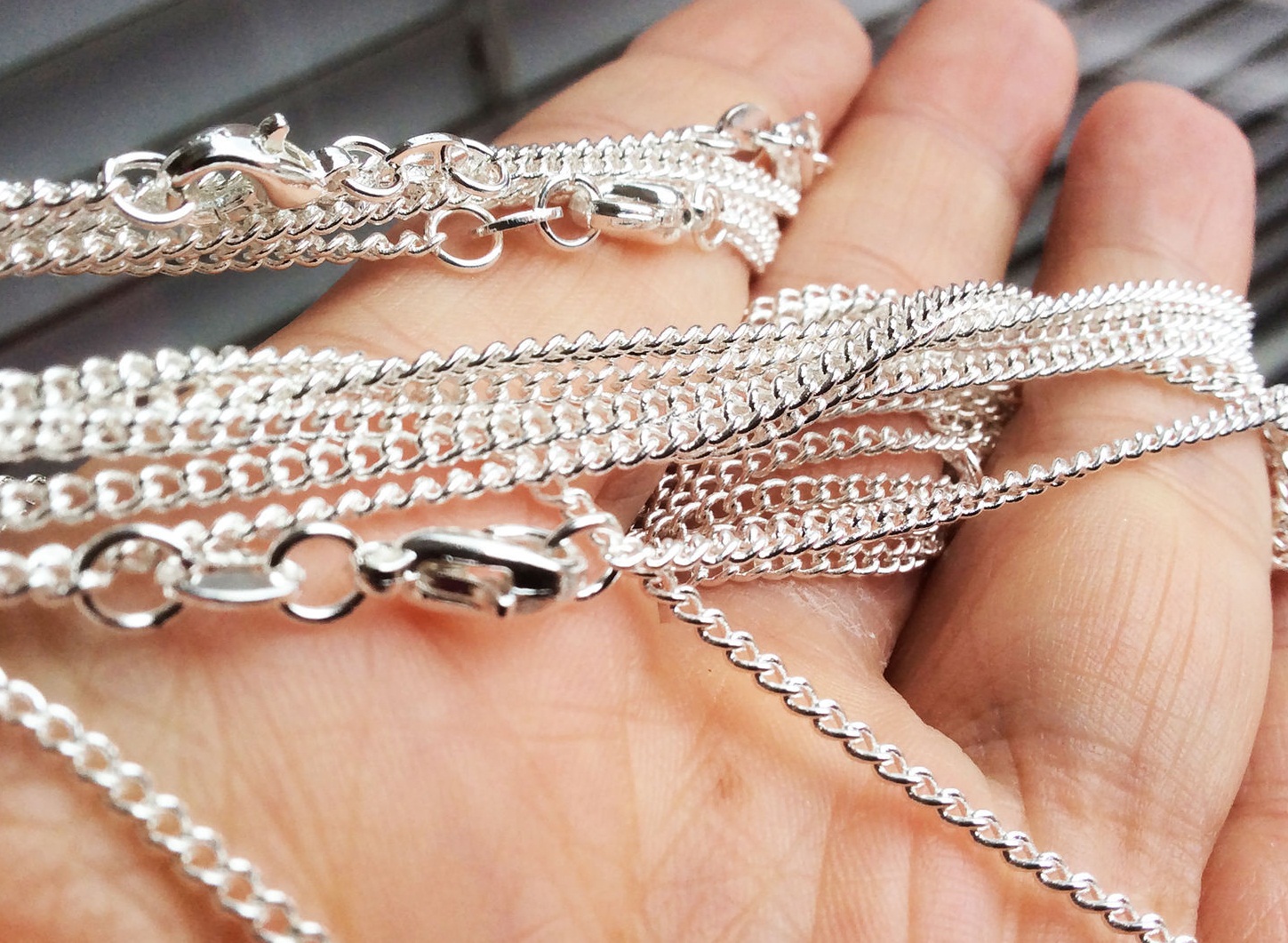 silver chains