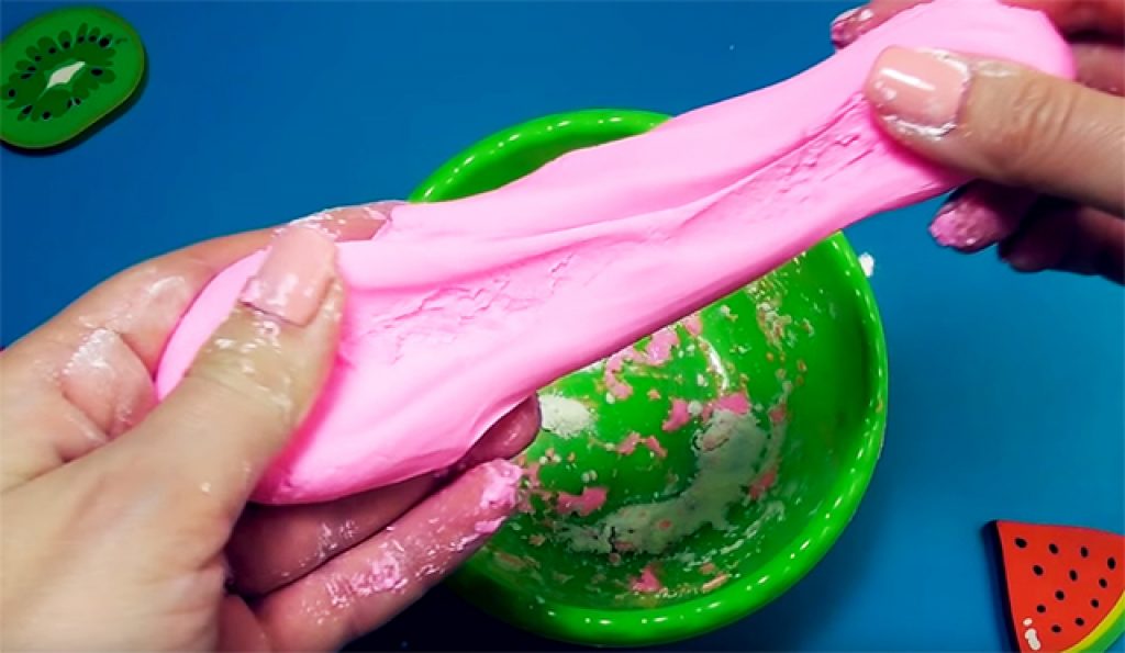 starch and glue slime