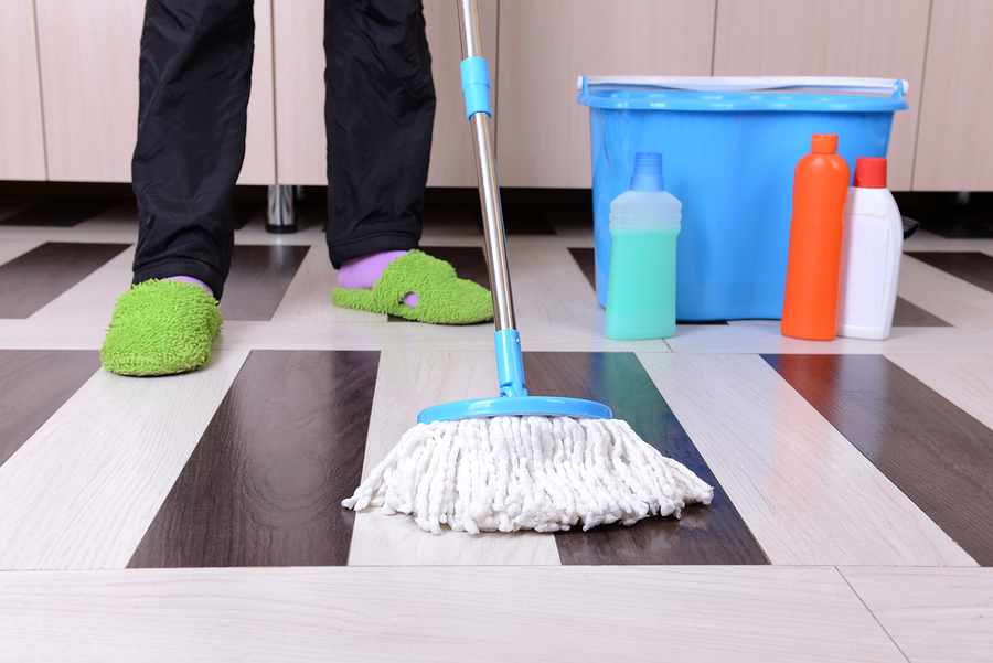 soda for cleaning floors