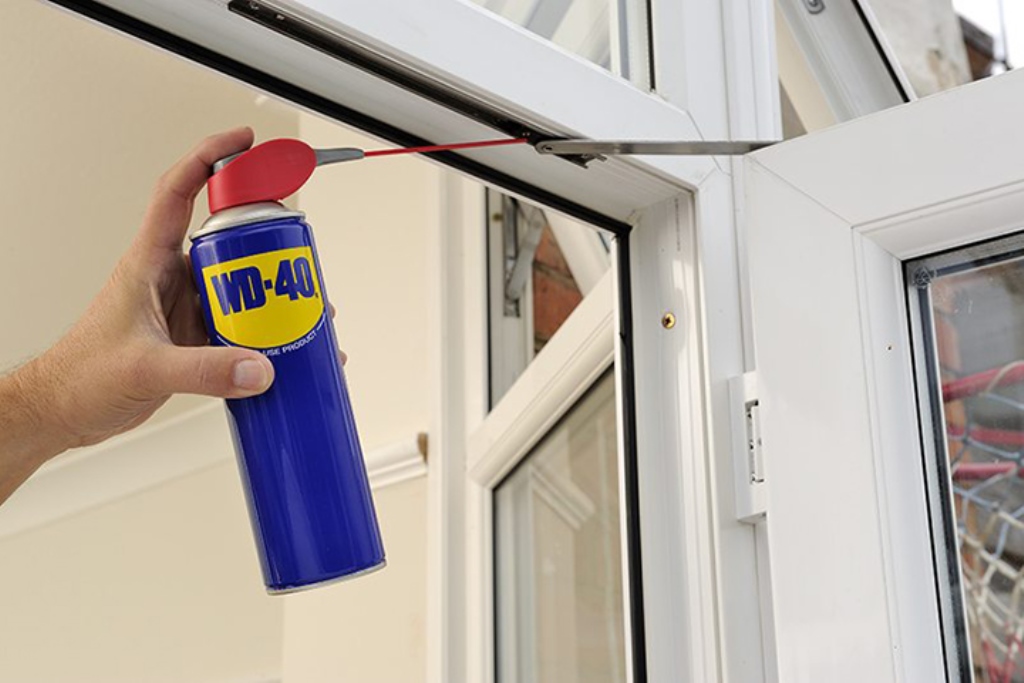 window lubricant spray