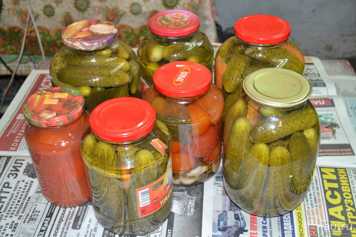 sterilization of cans in the oven