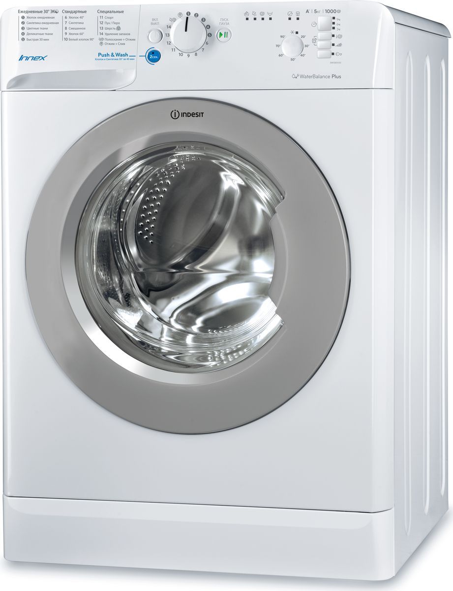 washing machine indesite white