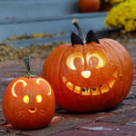 halloween pumpkin decor photo