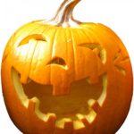 pumpkin for halloween decoration photo