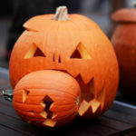 halloween pumpkin photo design