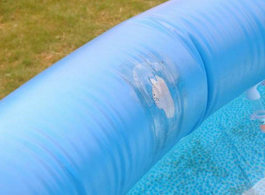 how to seal an inflatable pool