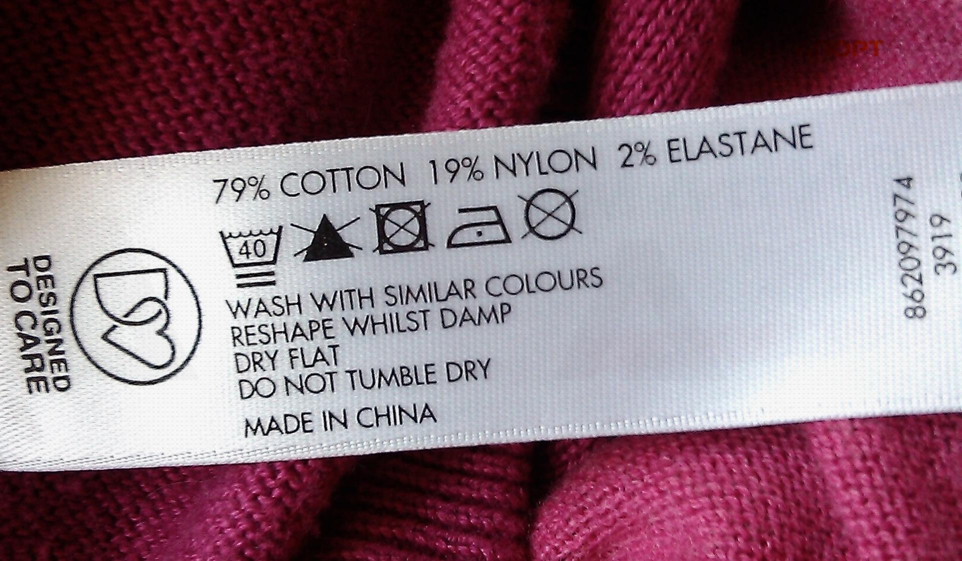 clothing label