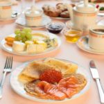 table setting for breakfast