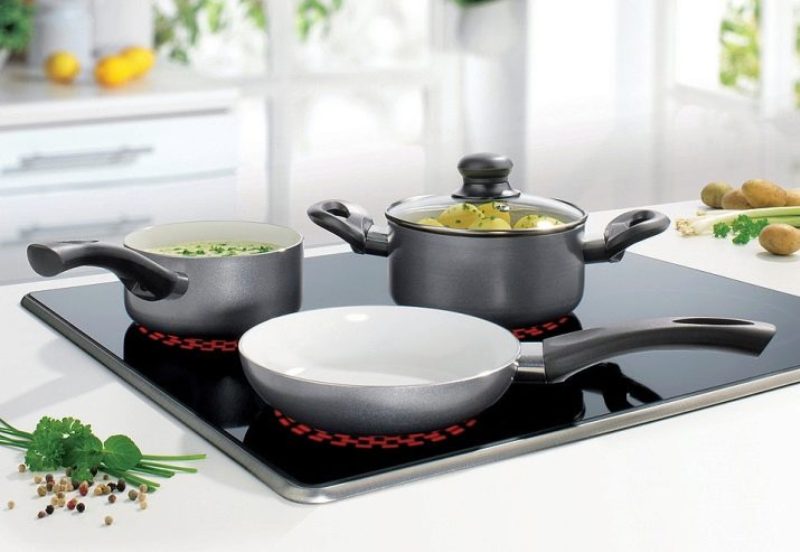 cookware on an induction hob