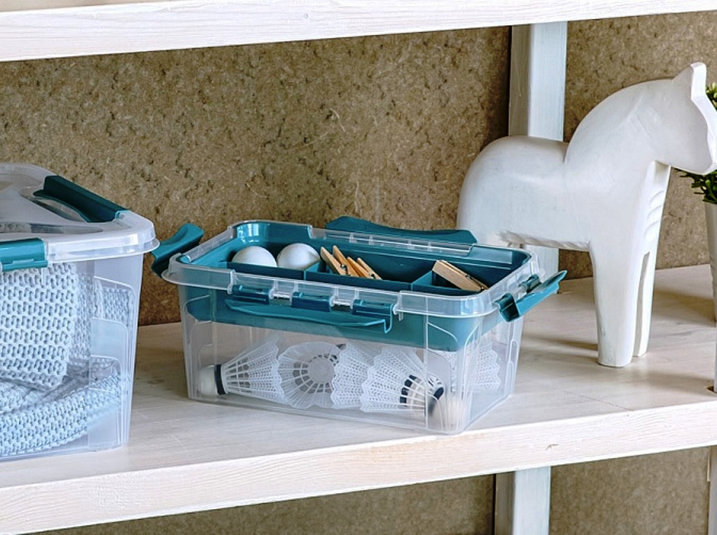 household plastic containers