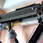 cleaning air conditioners