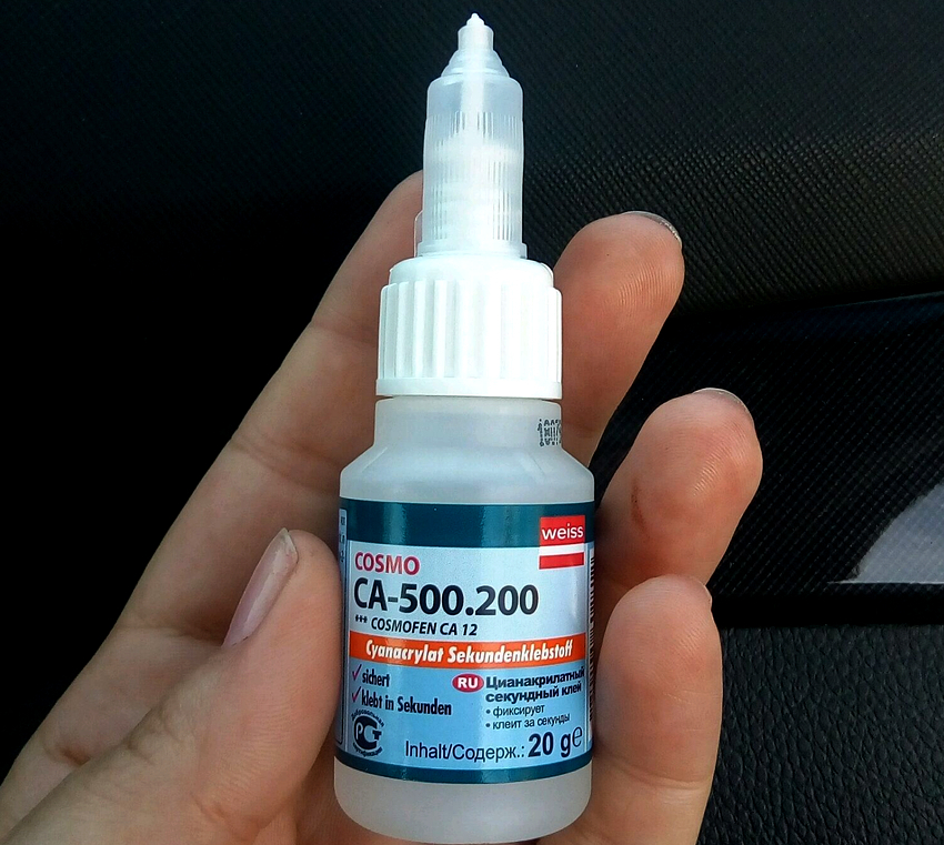 cyanoacrylate glue photo