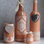 DIY bottle decor photo design