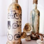 DIY bottle decor ideas options