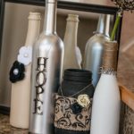 DIY bottle decor