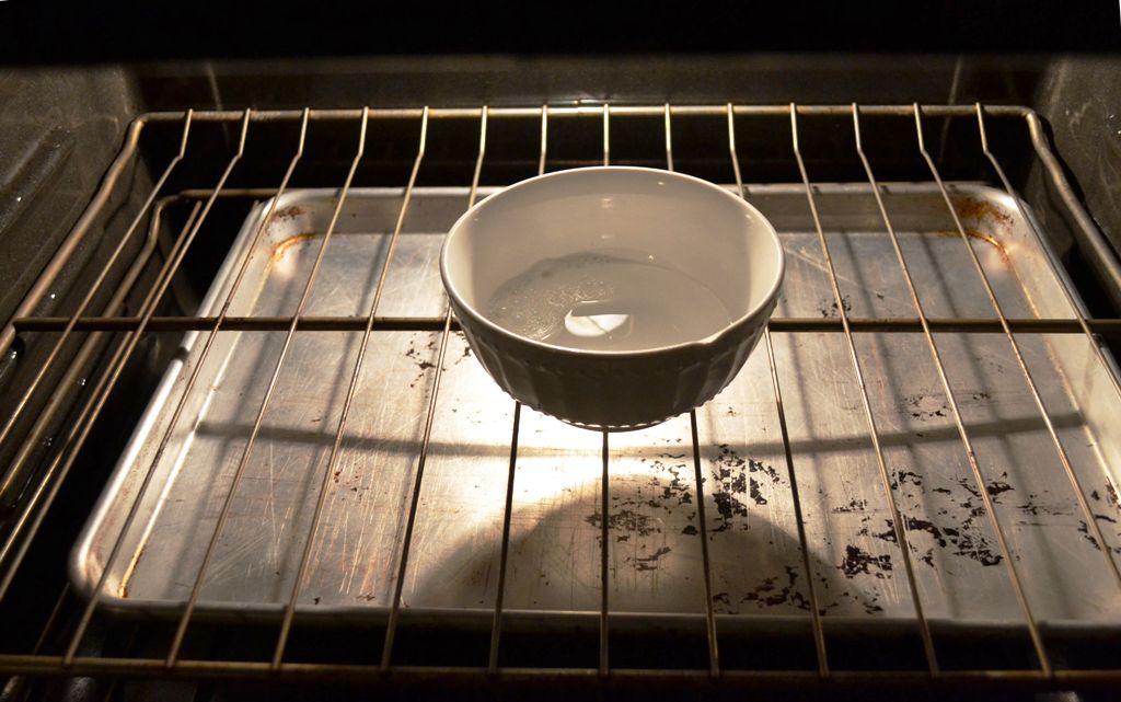 how to clean the oven with citric acid