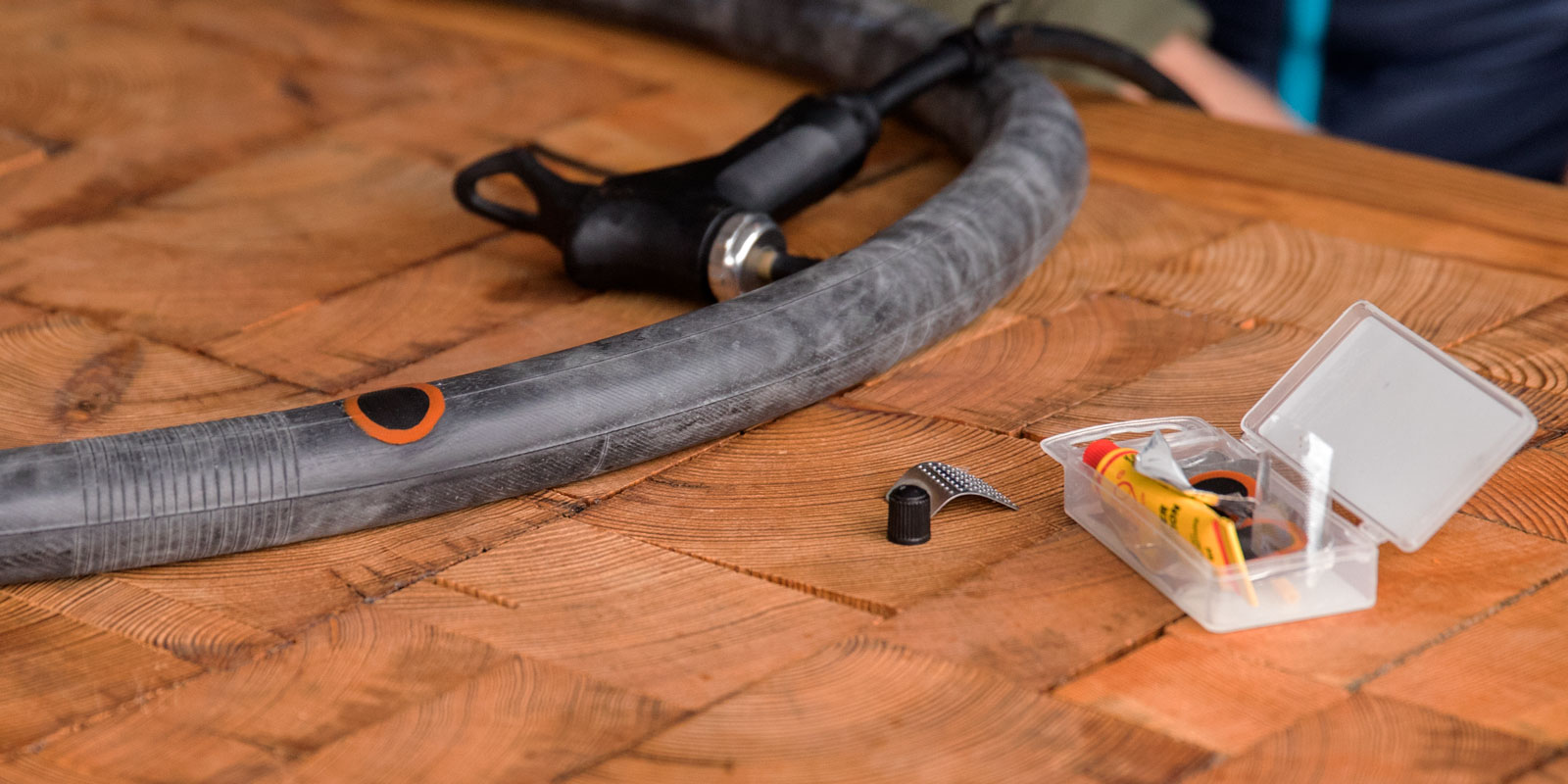 how to glue the bike camera with your own hands