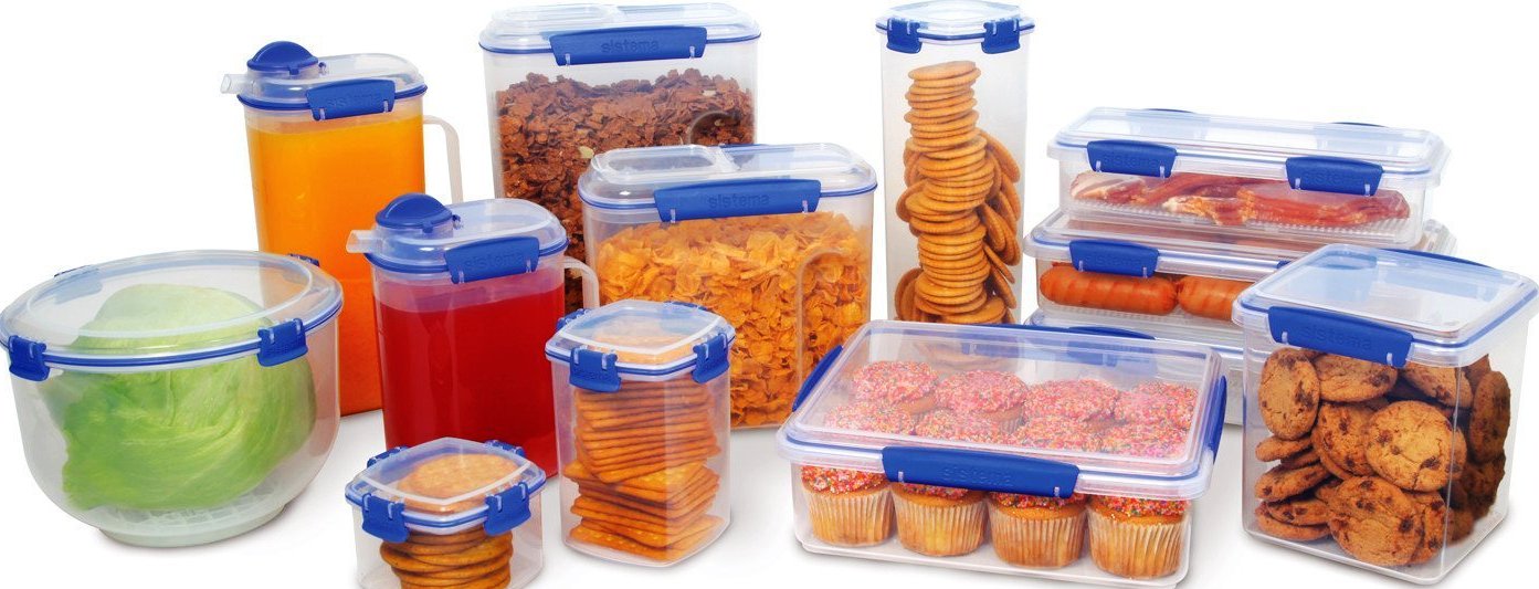 plastic containers for food