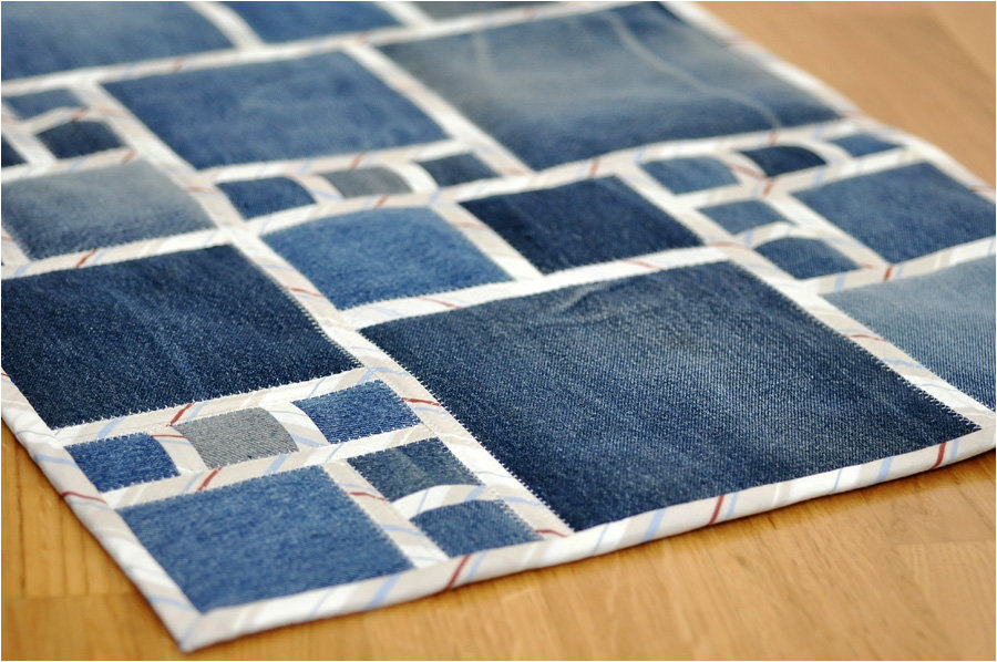 patchwork de denim