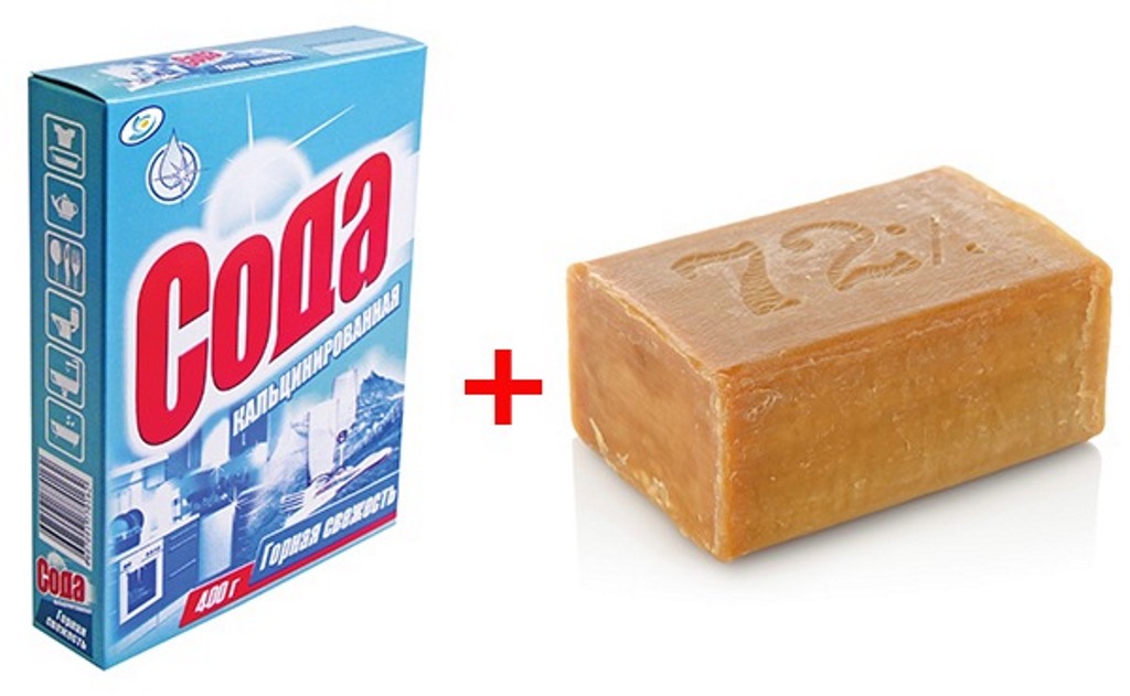 soap with soda