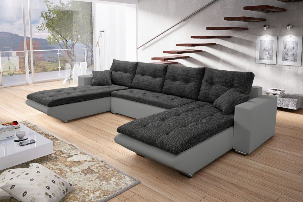 U-shaped sofa