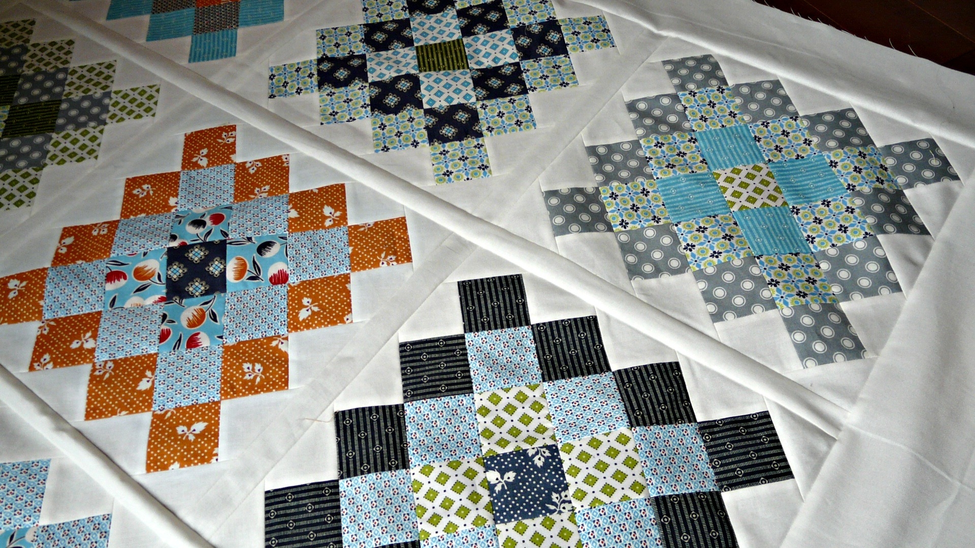 patchwork de carrés