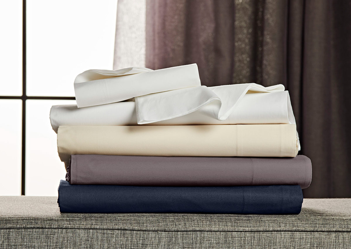 percale of different colors