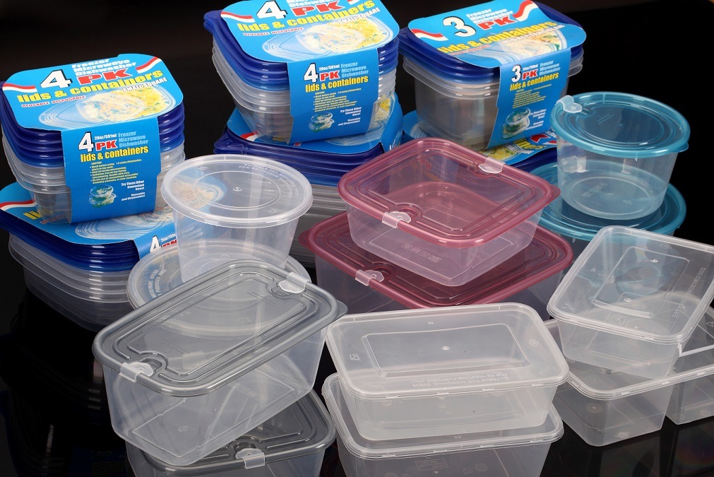 plastic containers