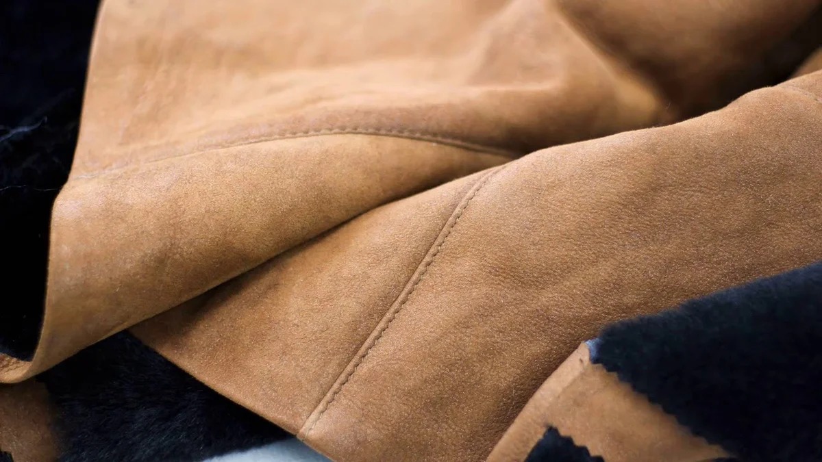 clean sheepskin coat photo ideas