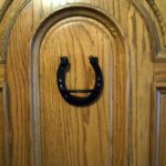 horseshoe on the door