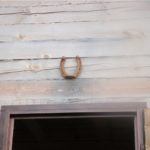 horseshoe over the door