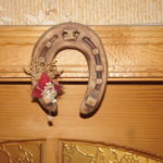 horseshoe over the door photo