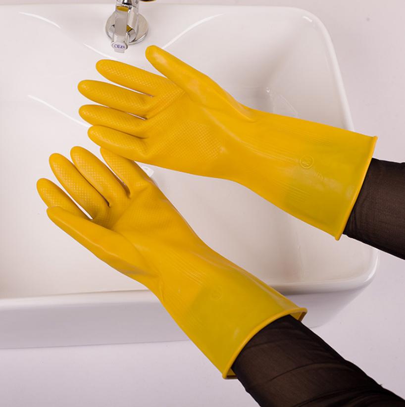 rubber gloves