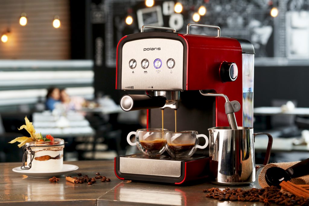 carob coffee machine photo