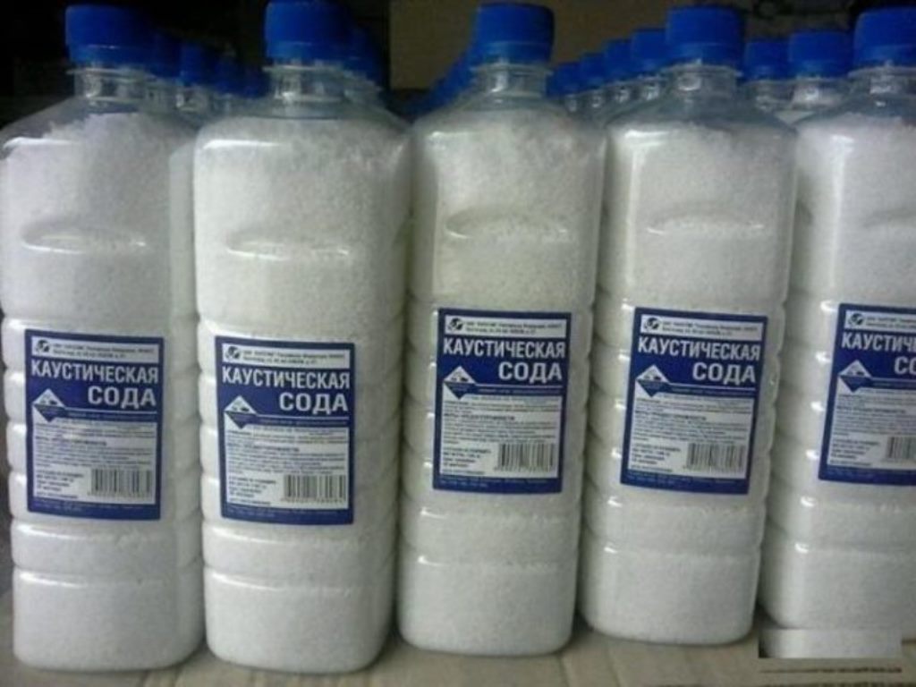 caustic soda application