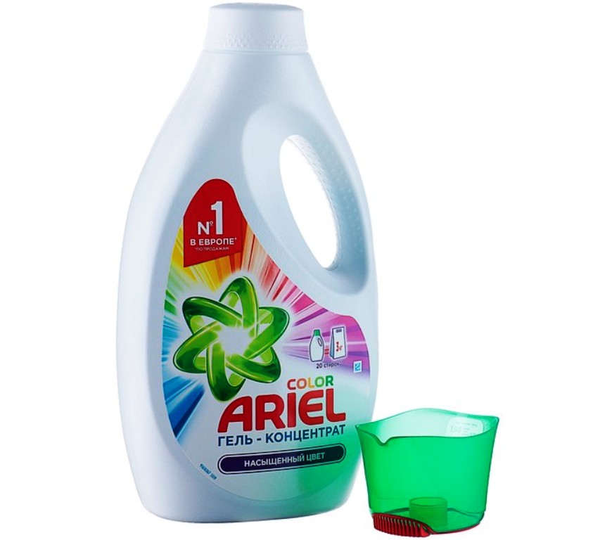 gel lavant ariel