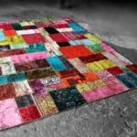 textile dans la technique des idées d'intérieur patchwork