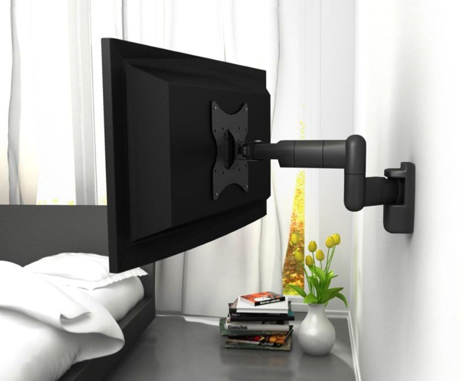 TV with universal wall mount