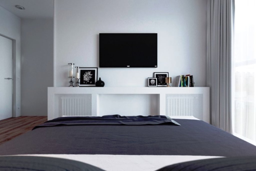 TV in the bedroom