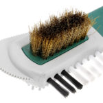 brosse triple suède