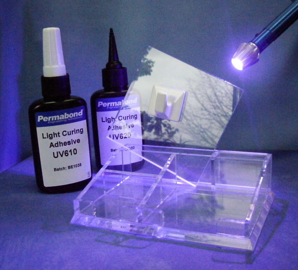 UV glue for glass photo