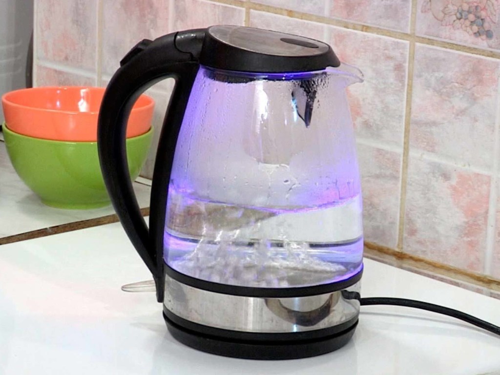 water in the kettle