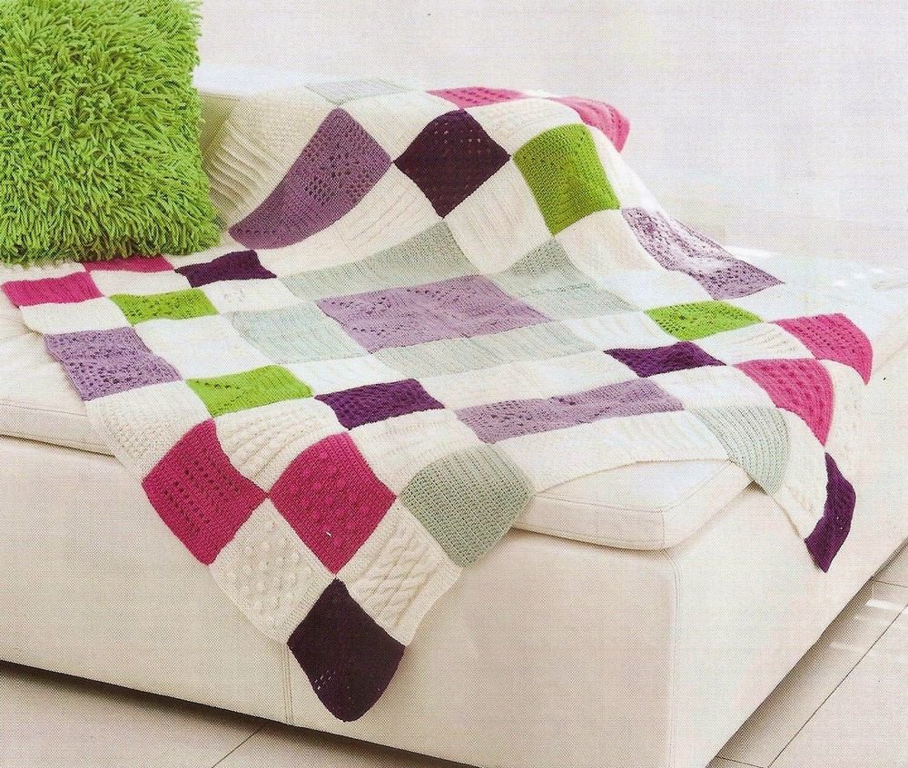 patchwork tricoté