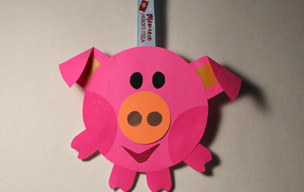 cochon appliqué