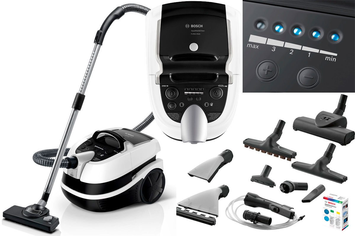 vacuum cleaner Bosch BWD421PRO complete set